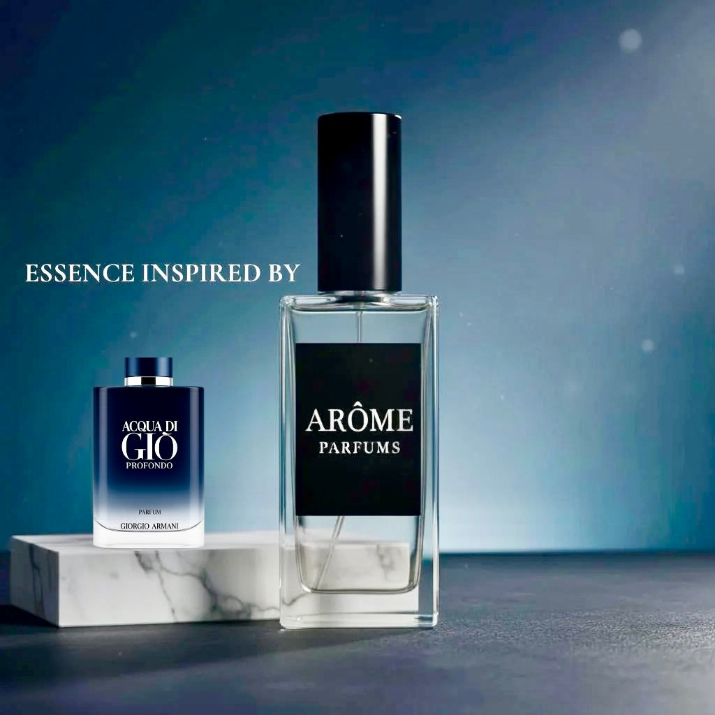 Inspirado en Acqua di Giò Profondo (Giorgio Armani)