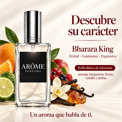 ARÔME Bharara King: notas y perfil olfativo de referencia.