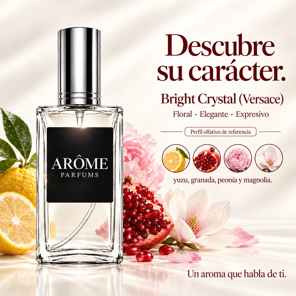 ARÔME Bright Crystal (Versace): notas y perfil olfativo de referencia.