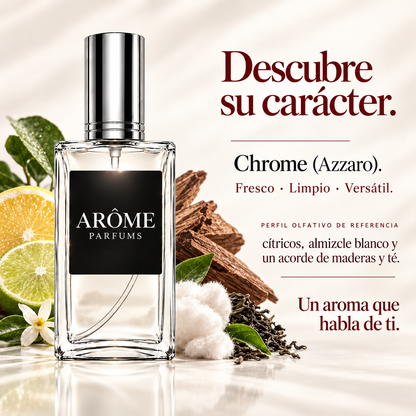 ARÔME Chrome (Azzaro): perfil olfativo