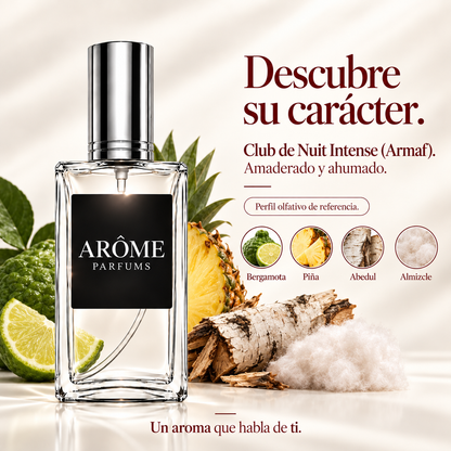 ARÔME Club de Nuria Intense (Armaf): notas y perfil olfativo de referencia.