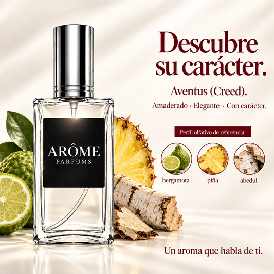 ARÔME Aventus (Creed): notas y perfil olfativo de referencia.