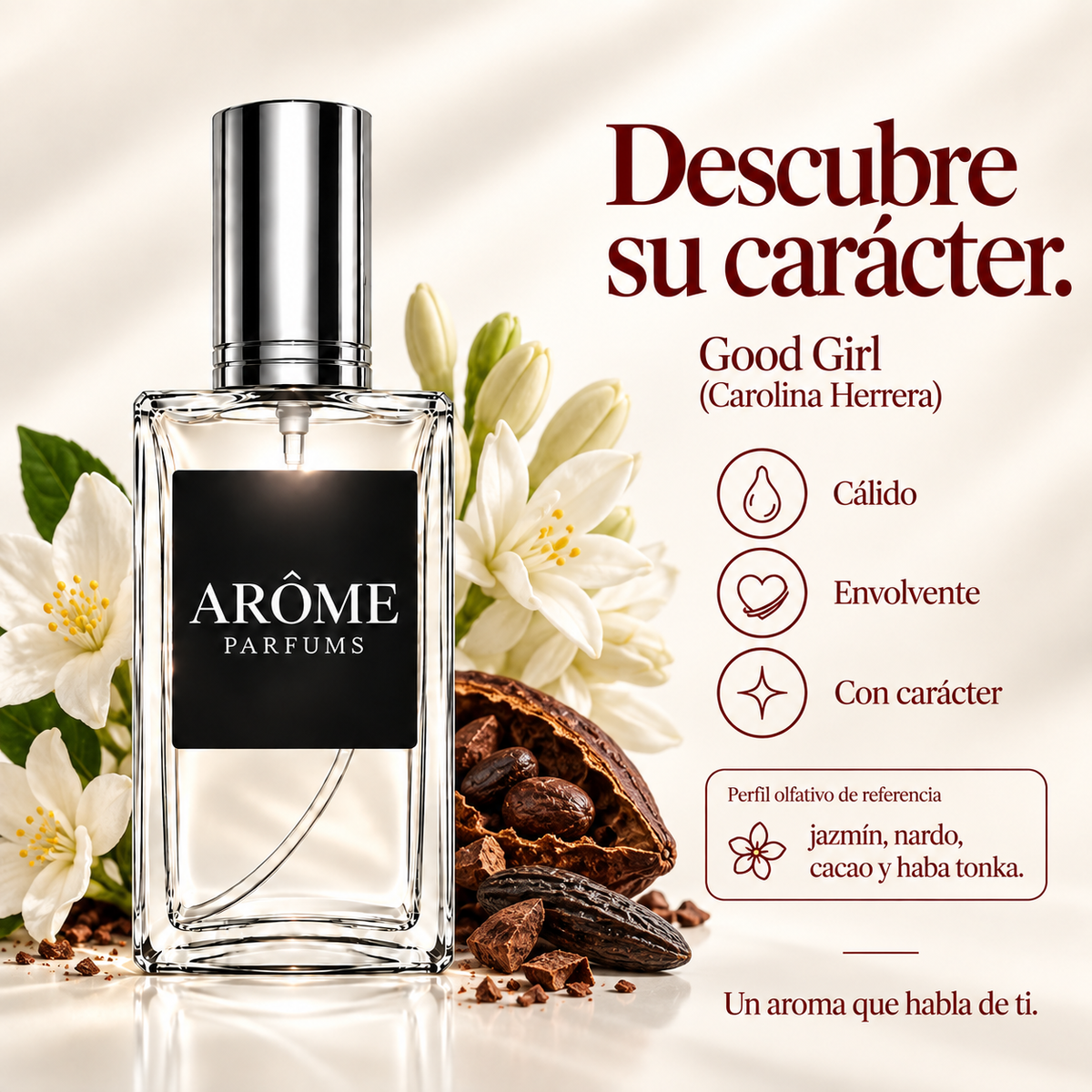 ARÔME Good Girl (Carolina Herrera): notas y perfil olfativo de referencia.