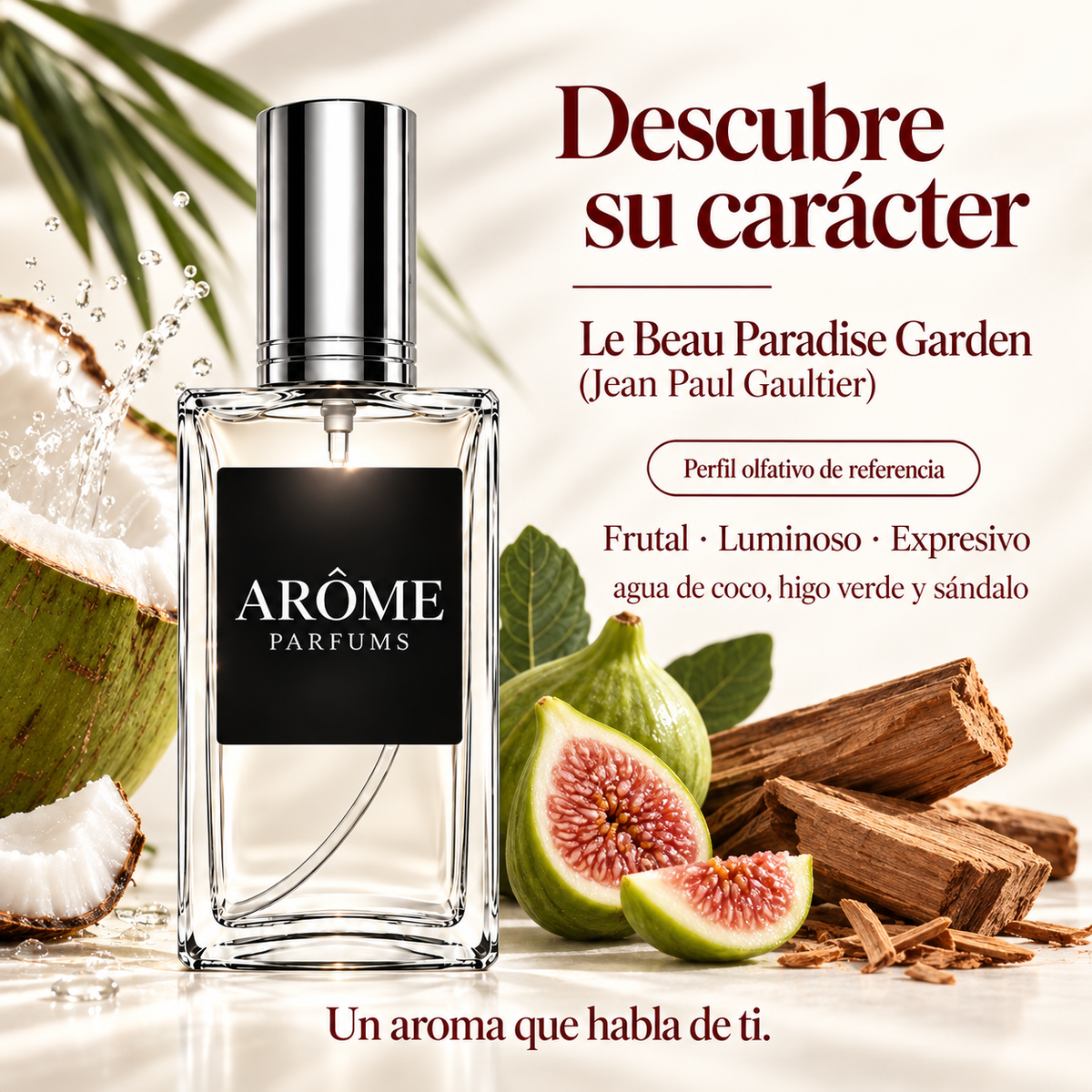 ARÔME Le Beau Paradise Garden (Jean Paul Gaultier): perfil olfativo