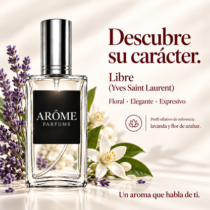 ARÔME Libre (Yves Saint Laurent): notas y perfil olfativo de referencia.