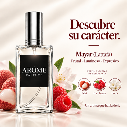 ARÔME Mayar (Lattafa): notas y perfil olfativo de referencia.