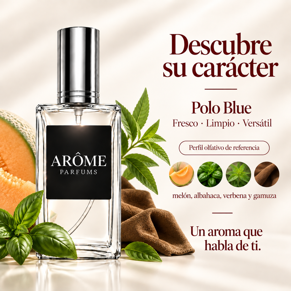 ARÔME Polo Blue: perfil olfativo