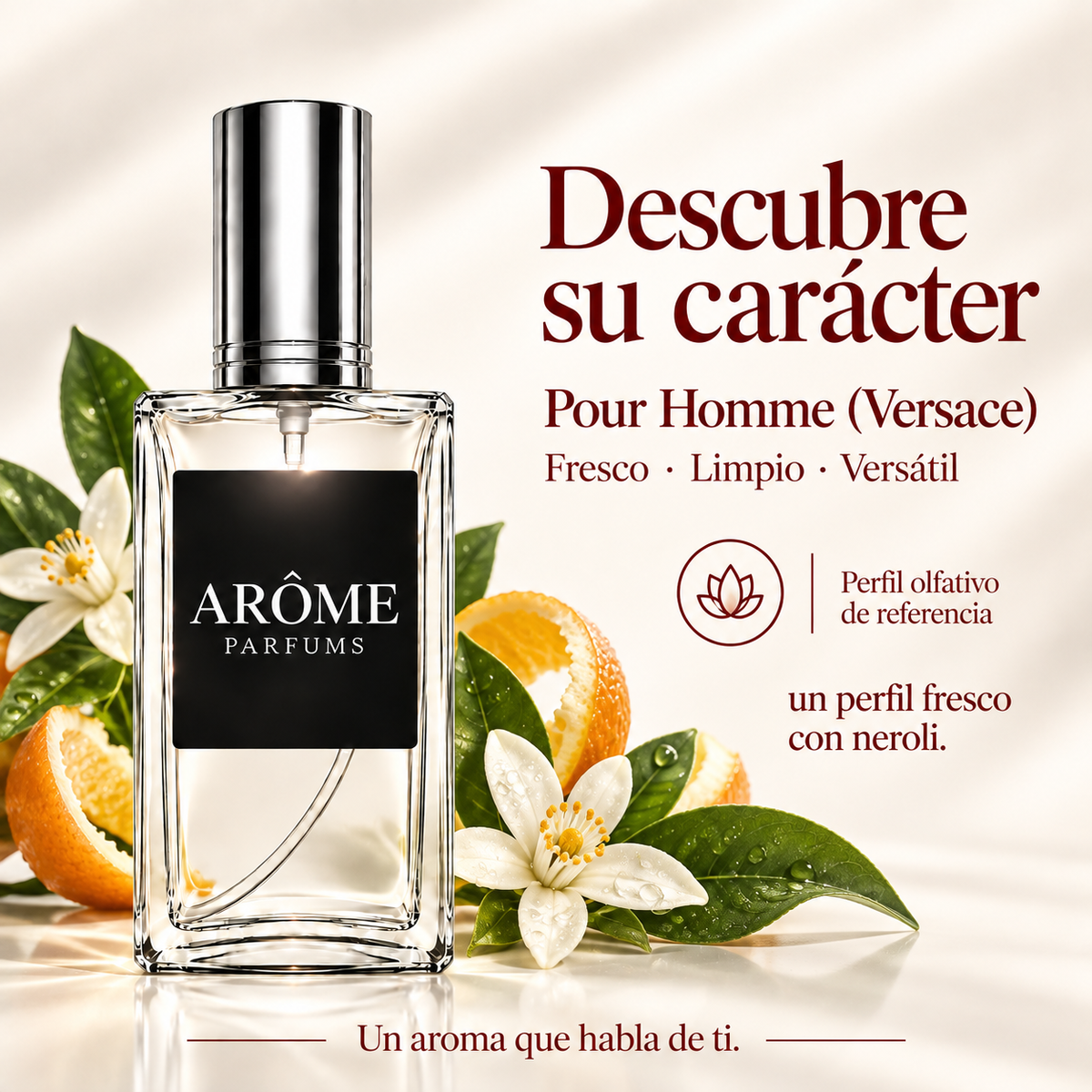ARÔME Pour Homme (Versace): perfil olfativo
