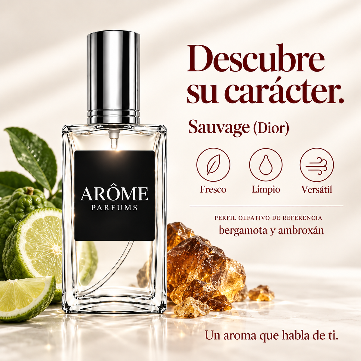 ARÔME Sauvage (Dior): notas y perfil olfativo de referencia.