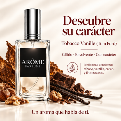 ARÔME Tobacco Vanille (Tom Ford): perfil olfativo