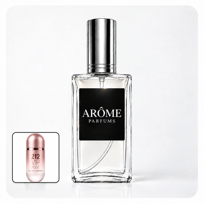 Inspirado en 212 VIP Rosé (Carolina Herrera) — ARÔME PARFUMS