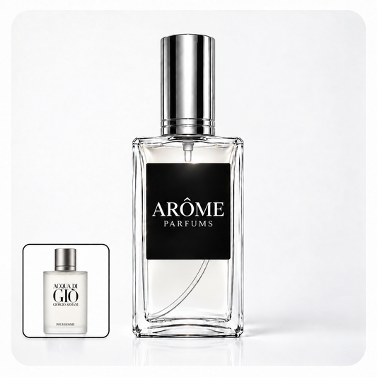 ARÔME PARFUMS con frasco de referencia de Inspirado en Aqua di Giò (Giorgio Armani)