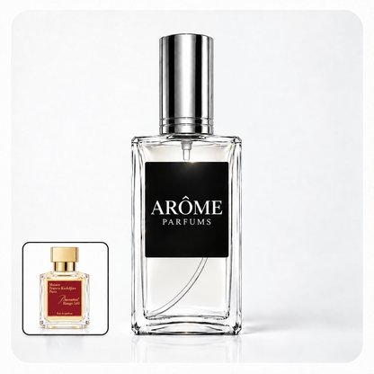 ARÔME PARFUMS con frasco de referencia de Inspirado en Baccarat Rouge 540 (Maison Francis Kurkdjian)