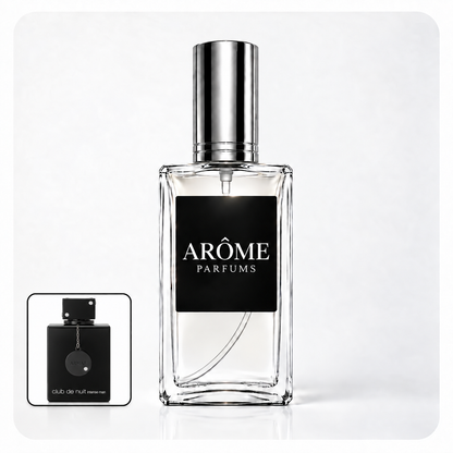 ARÔME PARFUMS con frasco de referencia de Inspirado en Club de Nuria Intense (Armaf)