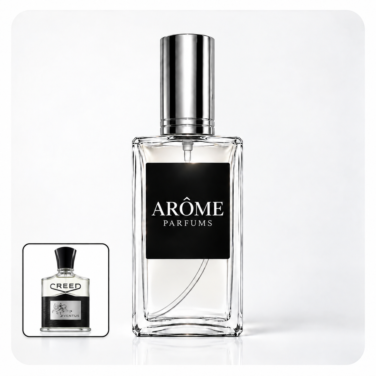 ARÔME PARFUMS con frasco de referencia de Inspirado en Aventus (Creed)