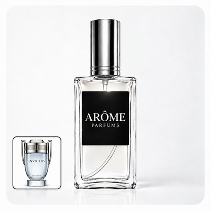 ARÔME PARFUMS con frasco de referencia de Inspirado en Invictus (Paco Rabanne)