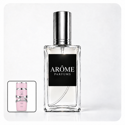 ARÔME PARFUMS con frasco de referencia de Inspirado en Yara (Lattafa)