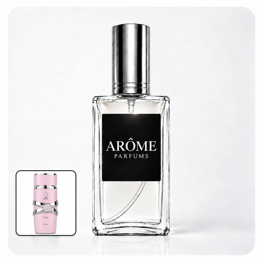 ARÔME PARFUMS con frasco de referencia de Inspirado en Yara (Lattafa)