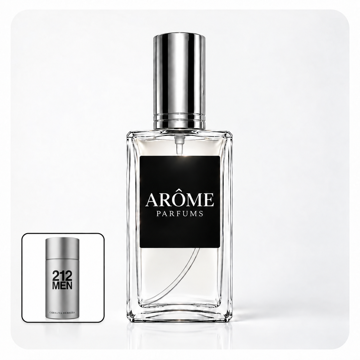 Inspirado en 212 Men (Carolina Herrera) — ARÔME PARFUMS