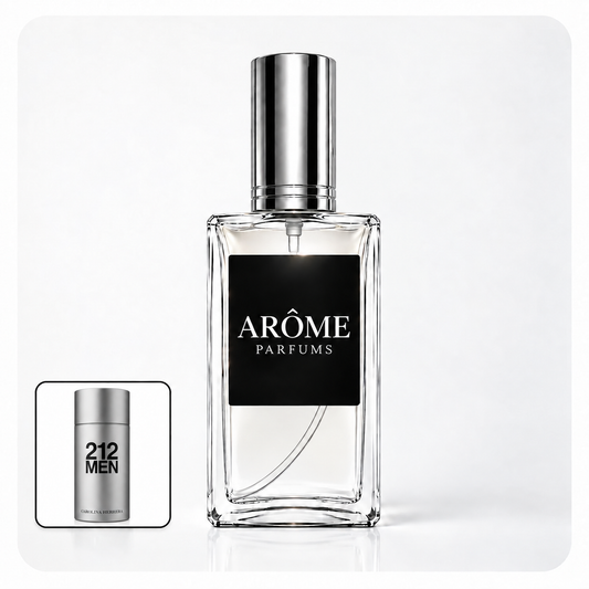 Inspirado en 212 Men (Carolina Herrera) — ARÔME PARFUMS