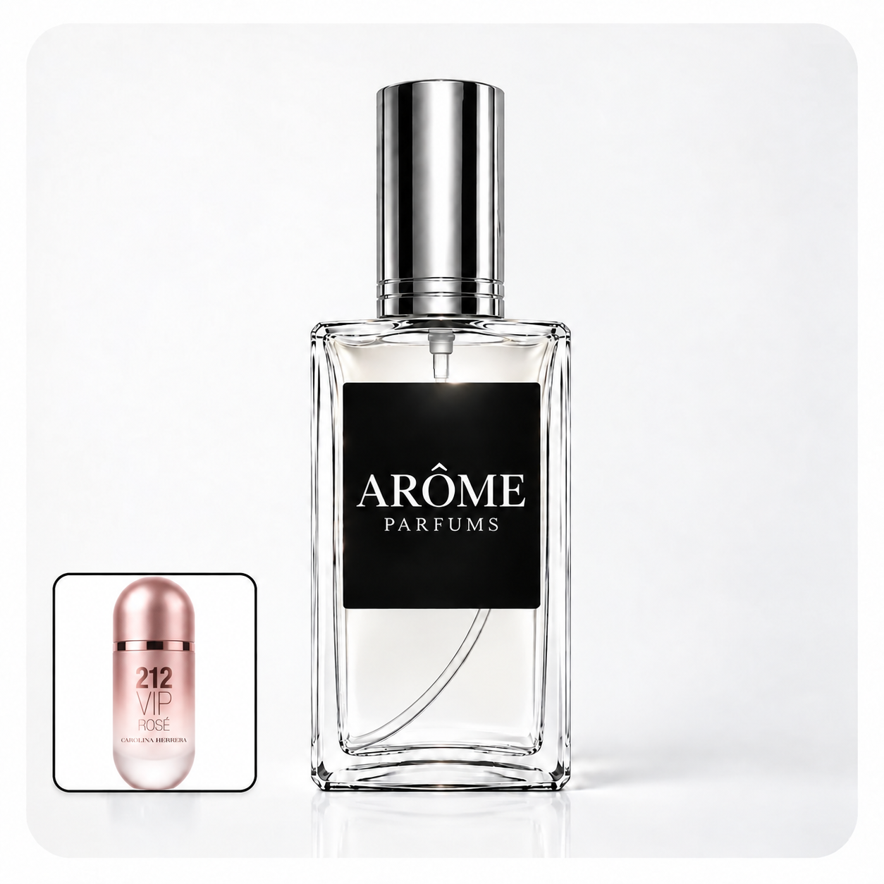 Inspirado en 212 VIP Rosé (Carolina Herrera) — ARÔME PARFUMS