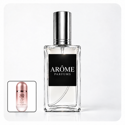 Inspirado en 212 VIP Rosé (Carolina Herrera) — ARÔME PARFUMS