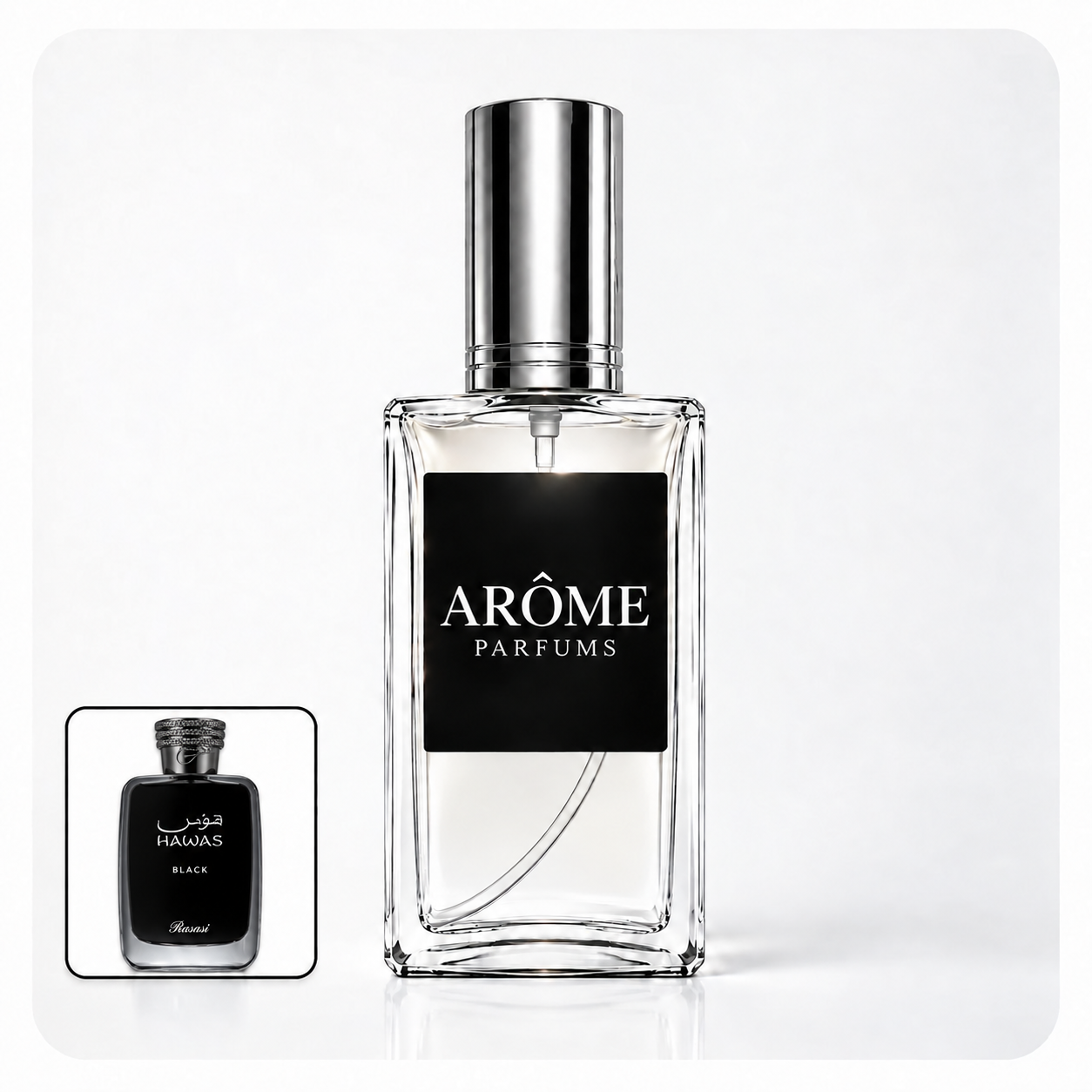 Inspirado en Hawas Black (Rasasi) — ARÔME PARFUMS