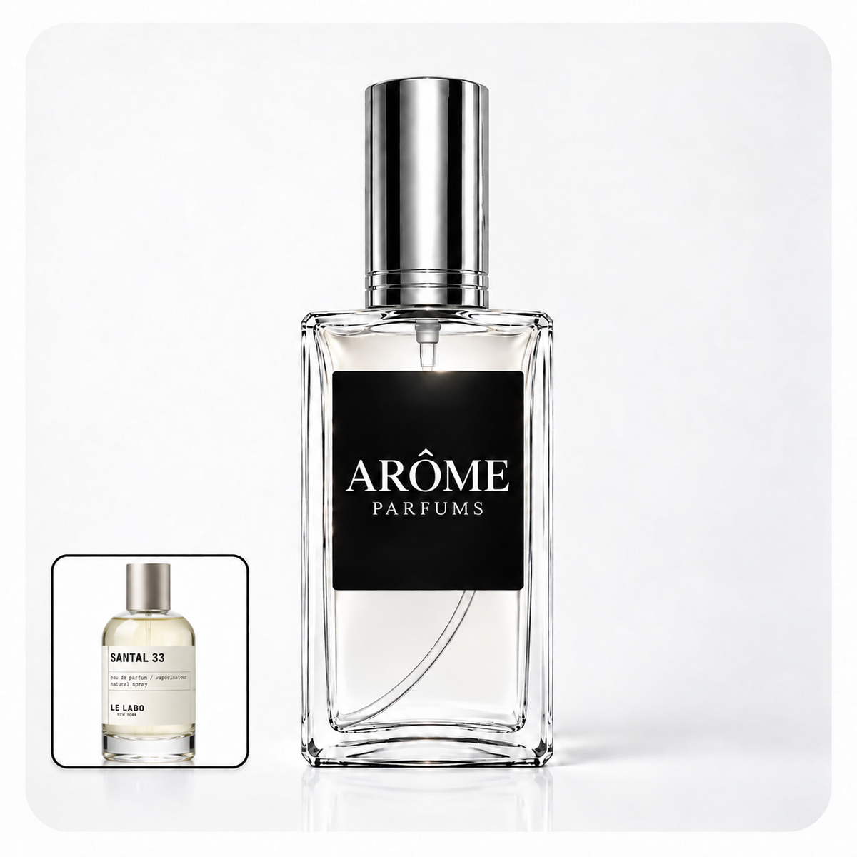Inspirado en Santal 33 (Le Labo) — ARÔME PARFUMS